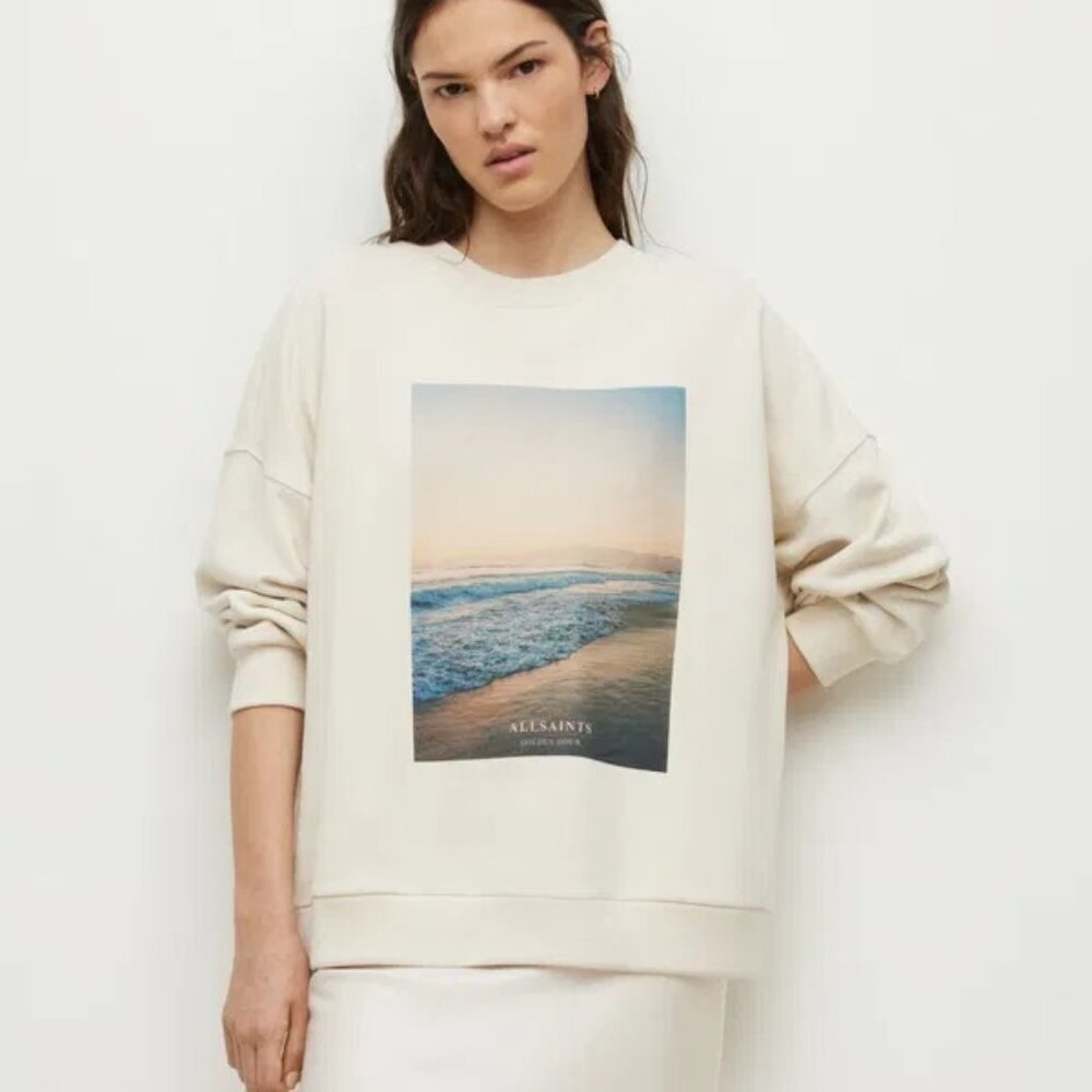 All Saints - Solis Storn Beach Sweatshirt